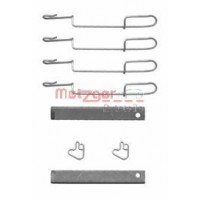 109-1280 METZGER Комплектуючі колодки дискового гальма