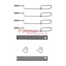 109-1280 METZGER Комплектуючі колодки дискового гальма