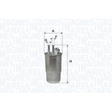 153071760375 MAGNETI MARELLI Паливний фільтр