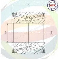 70-140015 MULTIPARTS Комплект підшипника ступиці колеса