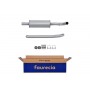 FS80360 Faurecia Середній глушник вихлопних газів