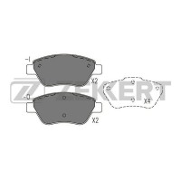 BS-1201 ZEKKERT Комплект гальмівних колодок дисковий гальм