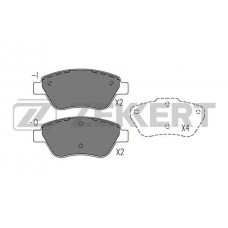 BS-1201 ZEKKERT Комплект гальмівних колодок дисковий гальм