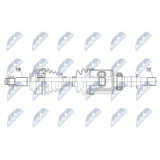 NPW-NS-062 NTY Привідний вал