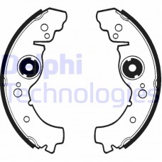 LS1265 DELPHI Комплект гальмівних колодок