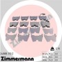 24888.170.2 ZIMMERMANN Комплект гальмівних колодок дисковий гальм