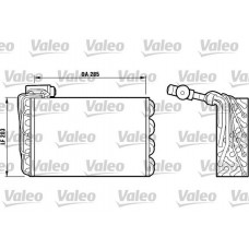 817094 VALEO Випарник кондиціонера