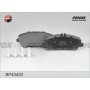 BP43422 FENOX Комплект гальмівних колодок дисковий гальм