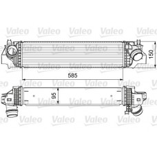 818640 VALEO Интеркулер
