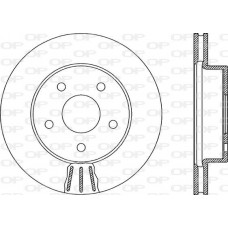 BDR1917.20 OPEN PARTS Гальмівний диск