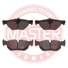 13046072172N-SET-MS MASTER-SPORT GERMANY Комплект гальмівних колодок дисковий гальм