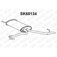 SK60134 VENEPORTE Глушник вихлопних газів кінцевий