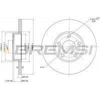 CD6324S BREMSI Гальмівний диск