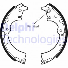 LS1357 DELPHI Комплект гальмівних колодок