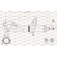 SAB8256.31 OPEN PARTS Амортизатор