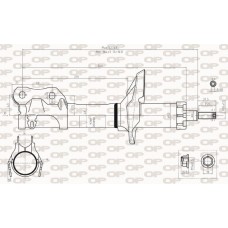 SAB8256.31 OPEN PARTS Амортизатор