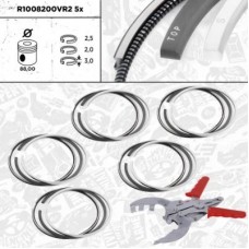 R1008200VR2 ET ENGINETEAM Комплект поршневих кілець
