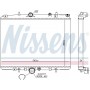 63705A NISSENS Радіатор охолодження двигуна