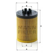 HU 712/8 x MANN-FILTER Масляний фільтр