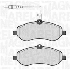 363916060193 MAGNETI MARELLI Комплект гальмівних колодок дисковий гальм