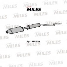 HA01050 MILES Середній глушник вихлопних газів