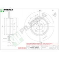 V911 PILENGA Гальмівний диск