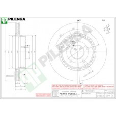 V911 PILENGA Гальмівний диск