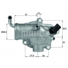 TH 12 87 MAHLE Термостат охолоджувальна рідина