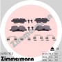 24192.175.2 ZIMMERMANN Комплект гальмівних колодок дисковий гальм