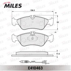E410463 MILES Комплект гальмівних колодок дисковий гальм