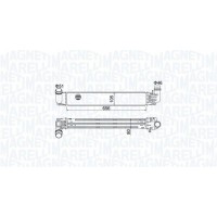 351319205360 MAGNETI MARELLI Интеркулер