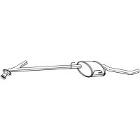 283-543 BOSAL Середній глушник вихлопних газів
