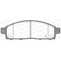 BPA1242.01 OPEN PARTS Комплект гальмівних колодок дисковий гальм