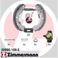 20990.108.6 ZIMMERMANN Комплект гальмівних колодок