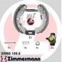 20990.108.6 ZIMMERMANN Комплект гальмівних колодок