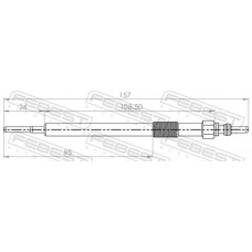 14642-002 FEBEST Свічка розжарювання
