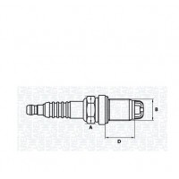 062000783304 MAGNETI MARELLI Свічка запалювання
