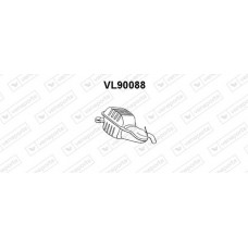 VL90088 VENEPORTE Глушник вихлопних газів кінцевий