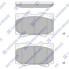 SP1379 Hi-Q Комплект гальмівних колодок дисковий гальм