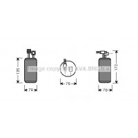 VND052 AVA QUALITY COOLING Осушувач кондиціонера