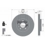 BDS1217 BENDIX Braking Гальмівний диск