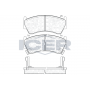 181394 ICER Комплект гальмівних колодок дисковий гальм