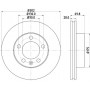 8DD 355 117-121 HELLA PAGID Гальмівний диск