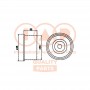 127-07034 IAP QUALITY PARTS Натяжний ролик ремінь ГРМ