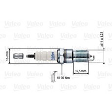 246875 VALEO Свічка запалювання
