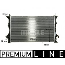 CR 461 000P MAHLE Радіатор охолодження двигуна