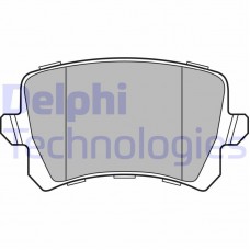 LP3247 DELPHI Комплект гальмівних колодок дисковий гальм