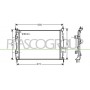 DS710R007 PRASCO Радіатор охолодження двигуна