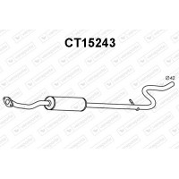 CT15243 VENEPORTE Предглушник вихлопних газів