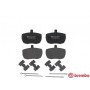 P A6 001 BREMBO Комплект гальмівних колодок дисковий гальм